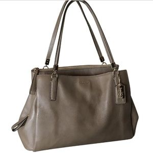 COACH Madison Cafe Caryall-Lt. Brown-Satchel